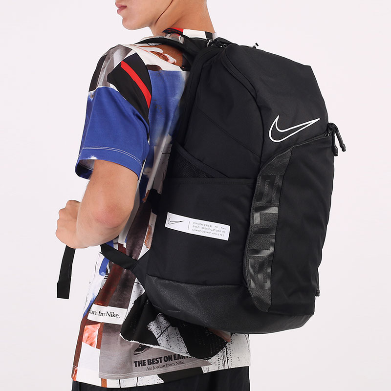 мужской черный рюкзак Nike Elite Pro Basketball Backpack 34L BA6164-010 - цена, описание, фото 1